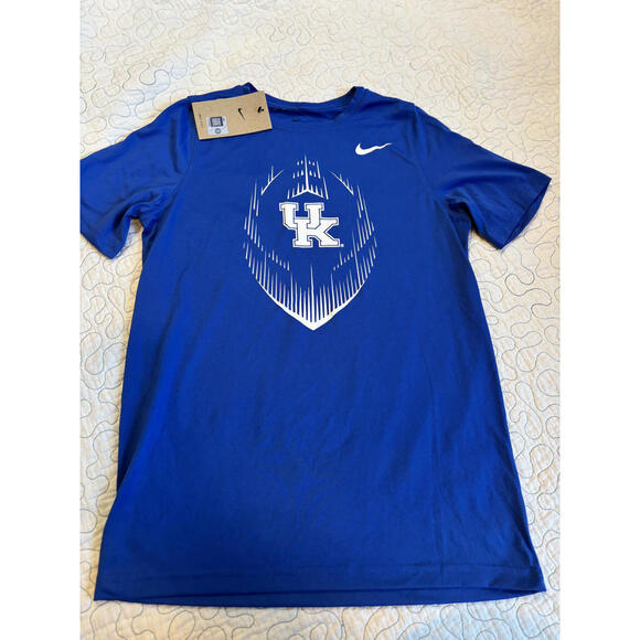 Nike Other - Nike University of Kentucky Blue Activewear T-Shirt Youth Size Large‎ #504